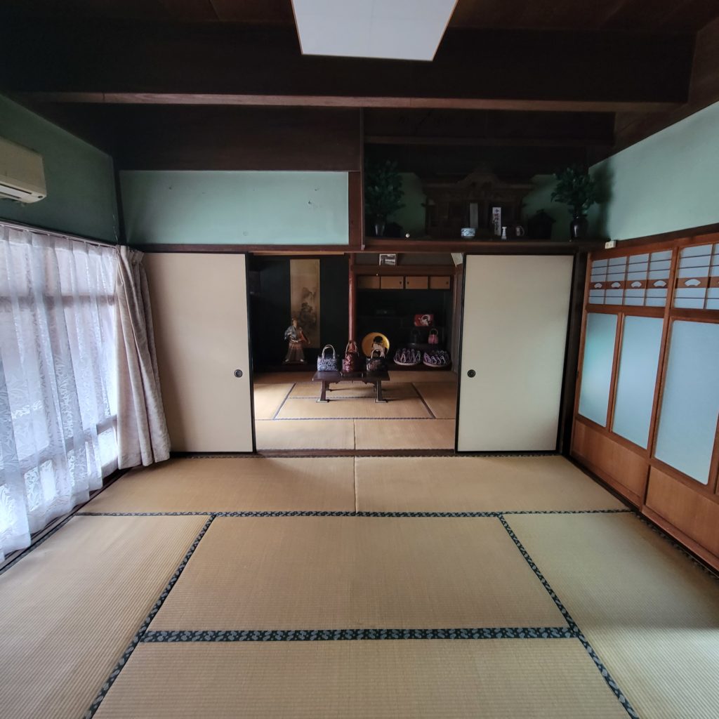 Tatami rooms in the new Hamatama house
